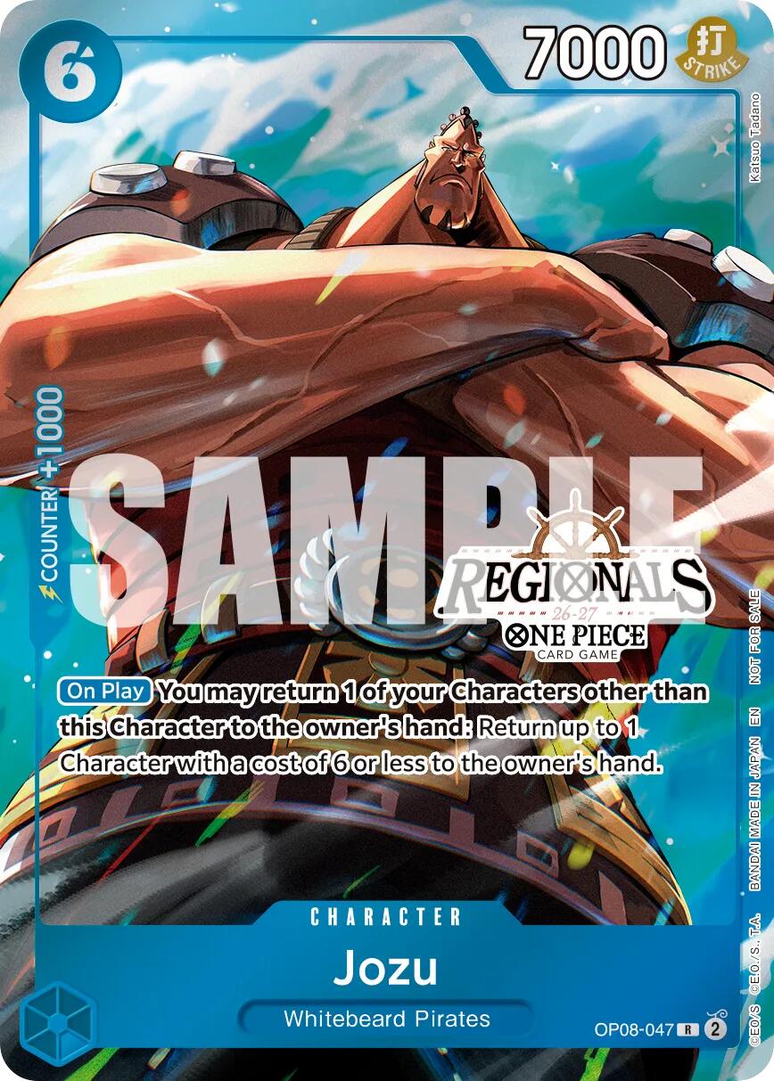 Jozu (Regional Participation Pack 2026 Vol.2) [One Piece Promotion Cards] | Black Swamp Games