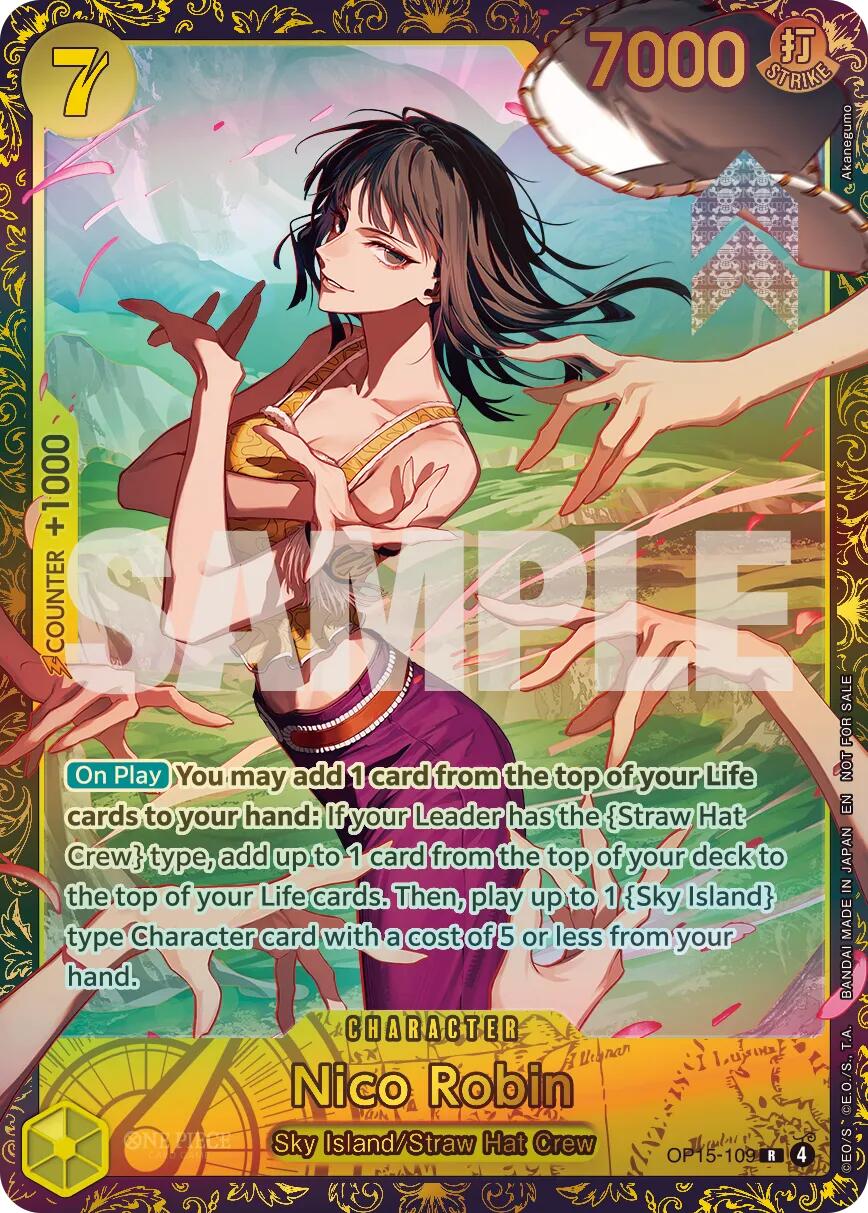 Nico Robin (CS26-27 Regionals Season 2 Top 16) [One Piece Promotion Cards] | Black Swamp Games