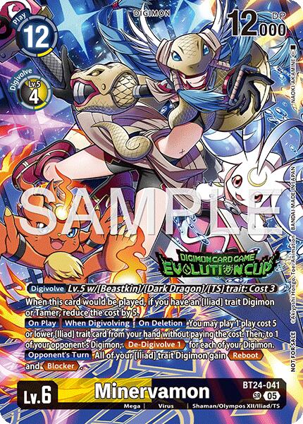 Minervamon [BT24-041] (Evolution Cup 2026 Vol. 3) [Time Stranger] | Black Swamp Games