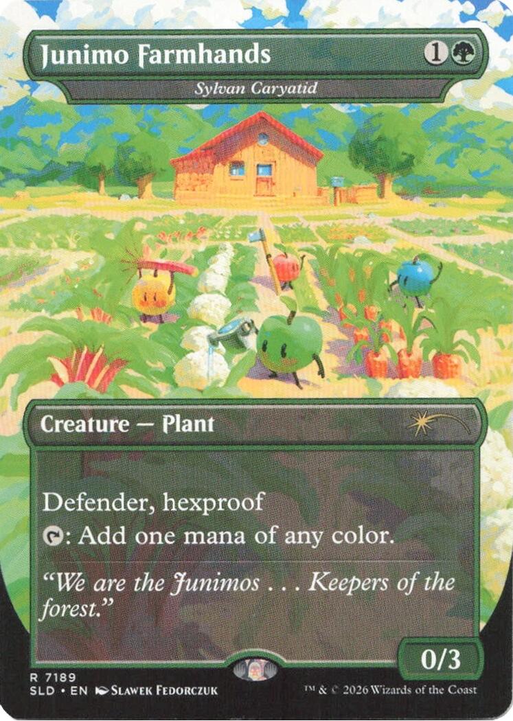 Junimo Farmhands - Sylvan Caryatid [Secret Lair Drop Series] | Black Swamp Games