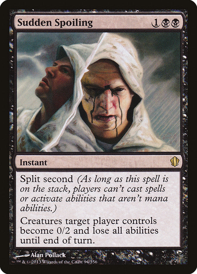 Sudden Spoiling [Commander 2013] | Black Swamp Games