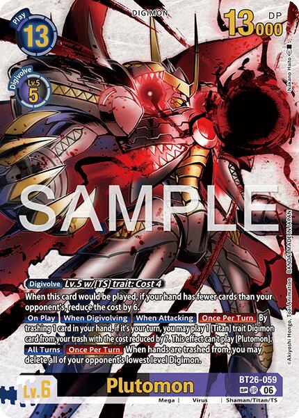 Plutomon [BT26-059] (SP) [Timeless Bonds] | Black Swamp Games