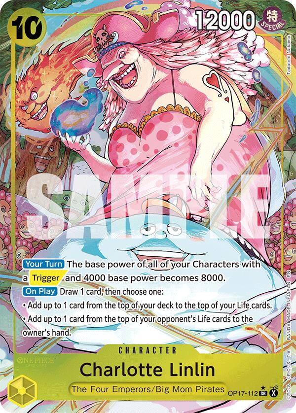 Charlotte Linlin (Alternate Art) [The World's Strongest Warriors] | Black Swamp Games