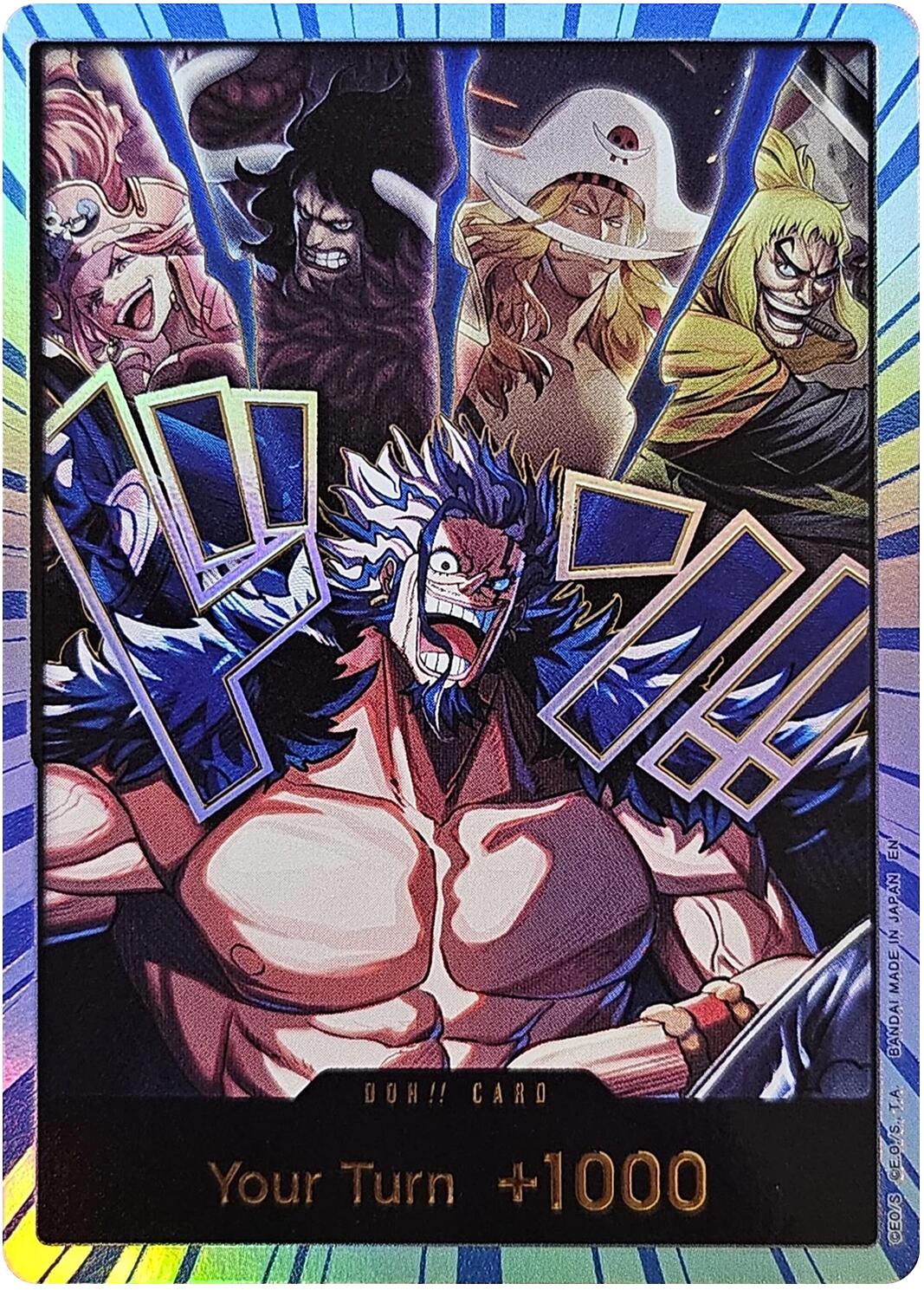 DON!! Card (Alternate Art) (Rocks) (Special Foil) [The World's Strongest Warriors] | Black Swamp Games