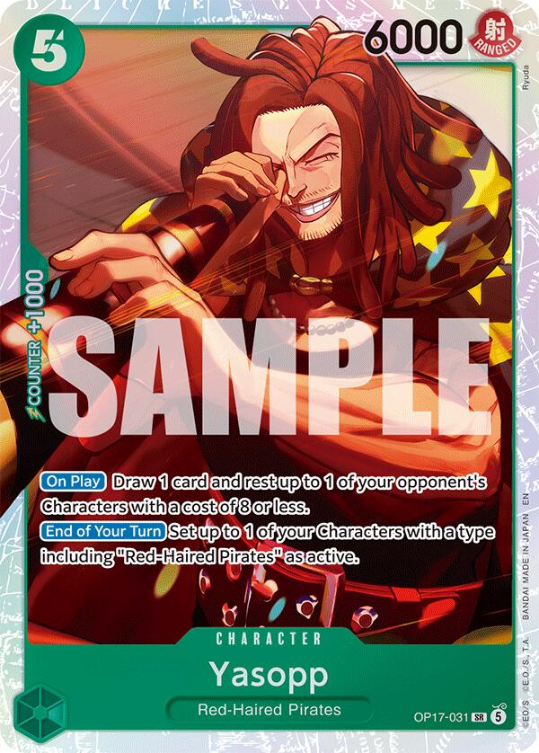 Yasopp [The World's Strongest Warriors] | Black Swamp Games