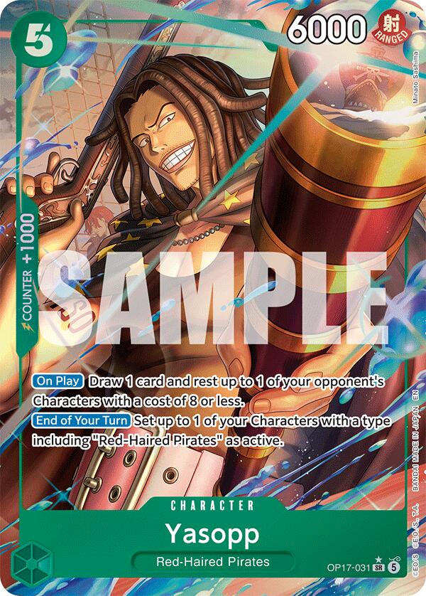 Yasopp (Alternate Art) [The World's Strongest Warriors] | Black Swamp Games