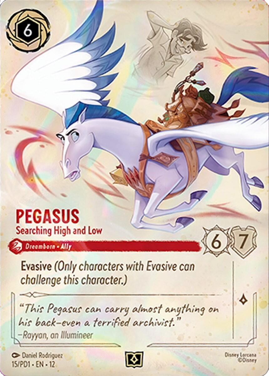 Pegasus - Searching High and Low (15) [Promo Cards] | Black Swamp Games