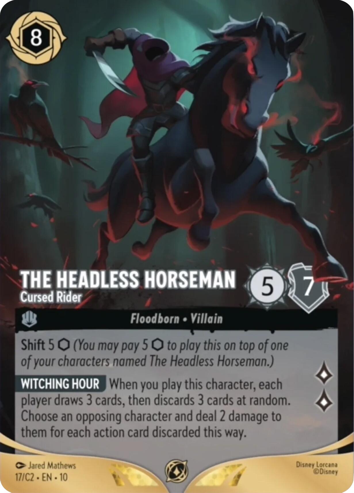 The Headless Horseman - Cursed Rider (17) [Promo Cards] | Black Swamp Games