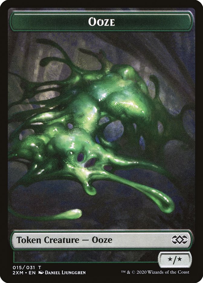 Copy // Ooze Double-Sided Token [Double Masters Tokens] | Black Swamp Games