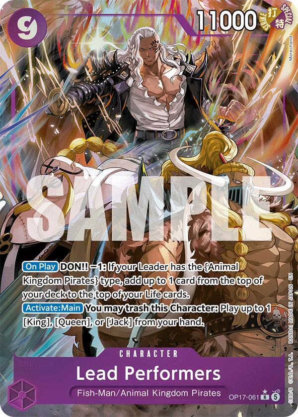 Lead Performers (Alternate Art) [The World's Strongest Warriors] | Black Swamp Games