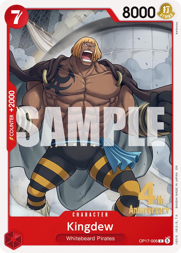 Kingdew [The World's Strongest Warriors Release Event Cards] | Black Swamp Games
