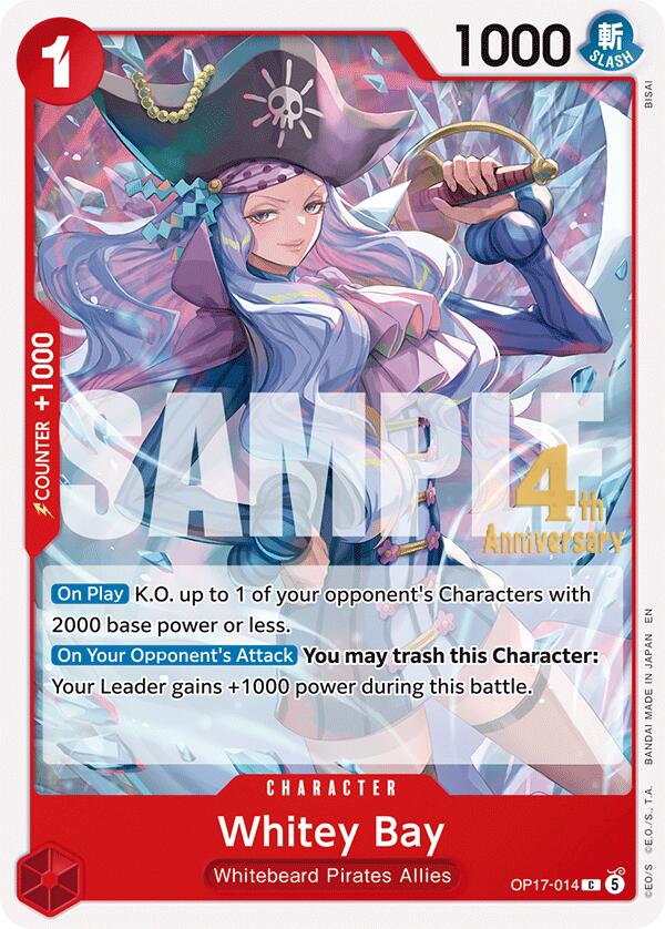 Whitey Bay [The World's Strongest Warriors Release Event Cards] | Black Swamp Games
