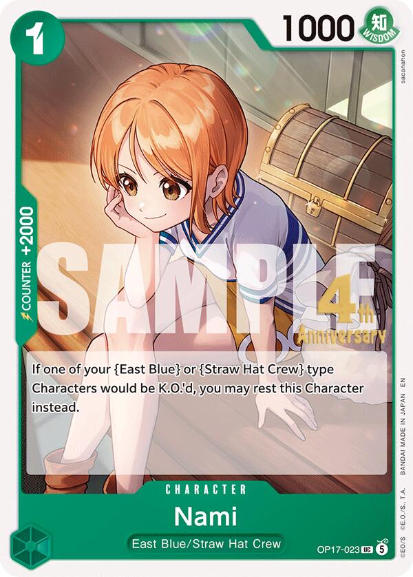 Nami [The World's Strongest Warriors Release Event Cards] | Black Swamp Games