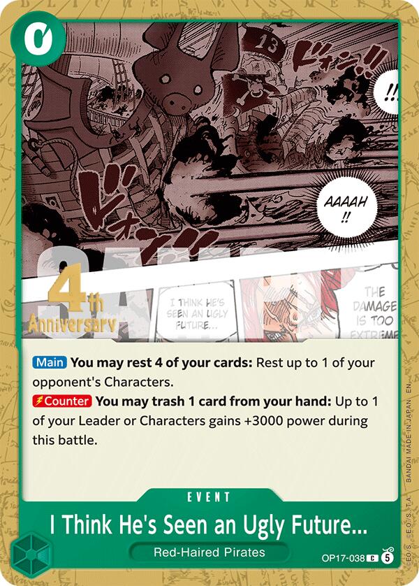 I Think He's Seen an Ugly Future... [The World's Strongest Warriors Release Event Cards] | Black Swamp Games