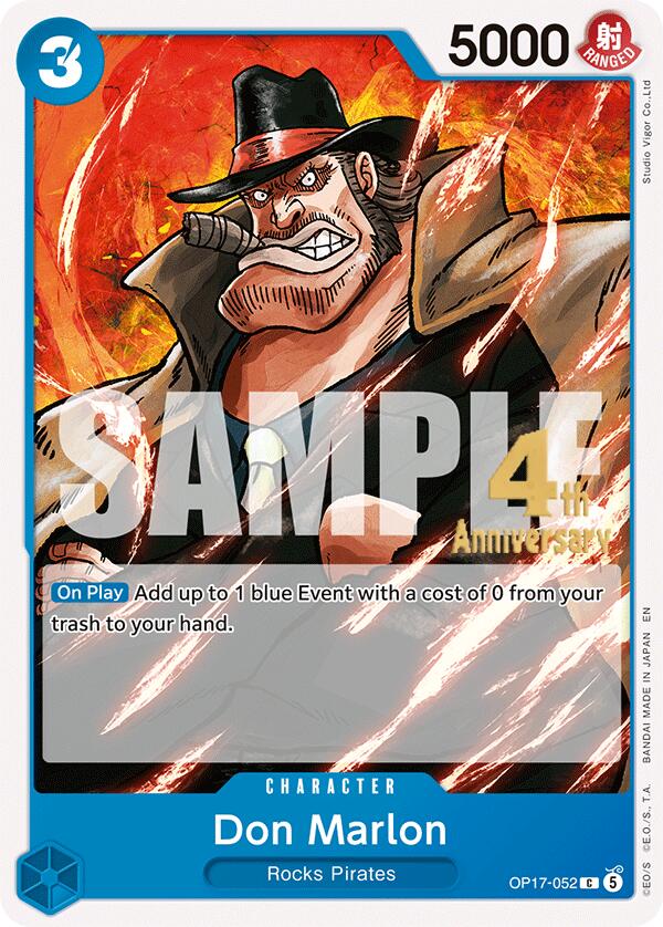 Don Marlon [The World's Strongest Warriors Release Event Cards] | Black Swamp Games