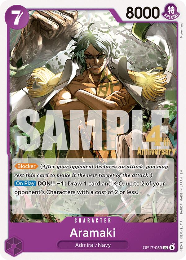Aramaki [The World's Strongest Warriors Release Event Cards] | Black Swamp Games
