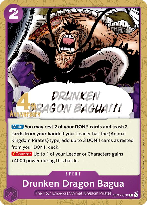Drunken Dragon Bagua [The World's Strongest Warriors Release Event Cards] | Black Swamp Games