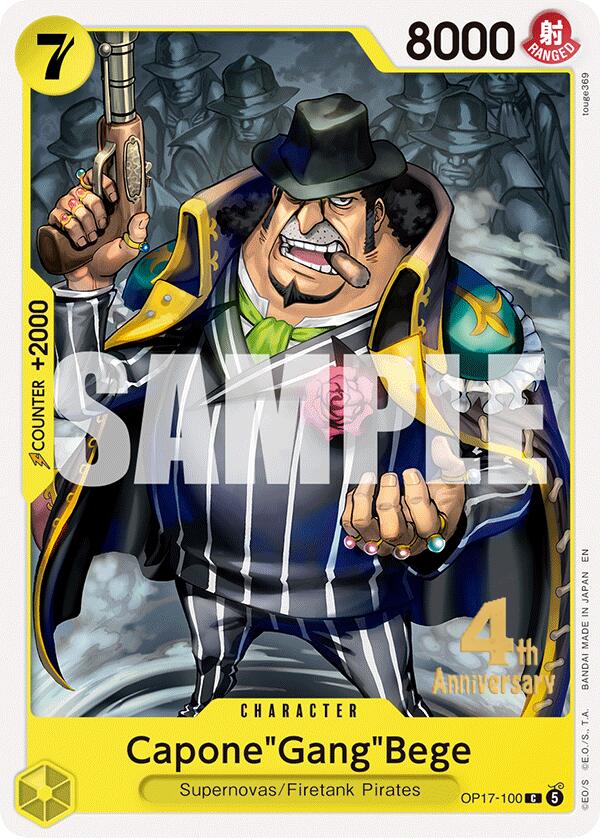 Capone"Gang"Bege [The World's Strongest Warriors Release Event Cards] | Black Swamp Games