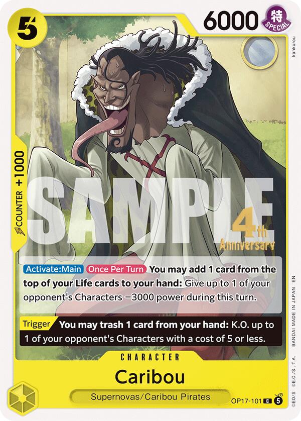 Caribou [The World's Strongest Warriors Release Event Cards] | Black Swamp Games