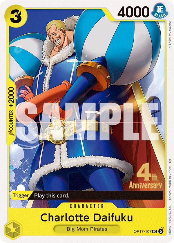 Charlotte Daifuku [The World's Strongest Warriors Release Event Cards] | Black Swamp Games