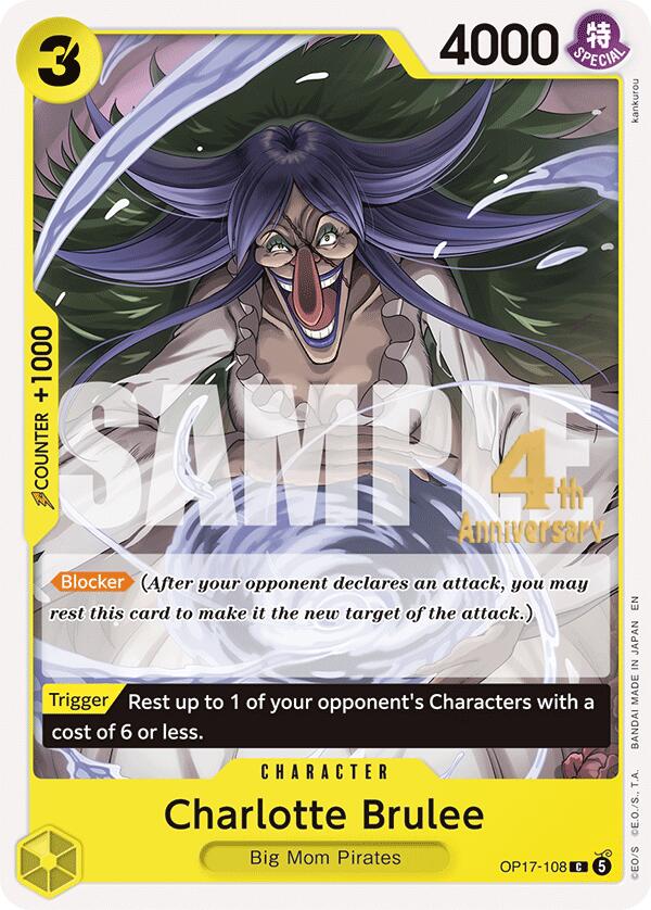 Charlotte Brulee [The World's Strongest Warriors Release Event Cards] | Black Swamp Games