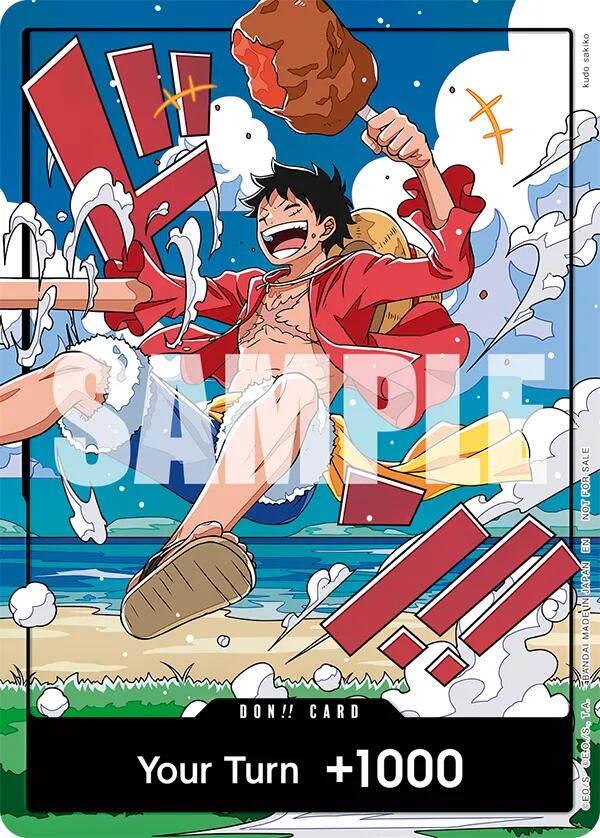 DON!! Card (World United) (Luffy) [One Piece Promotion Cards] | Black Swamp Games