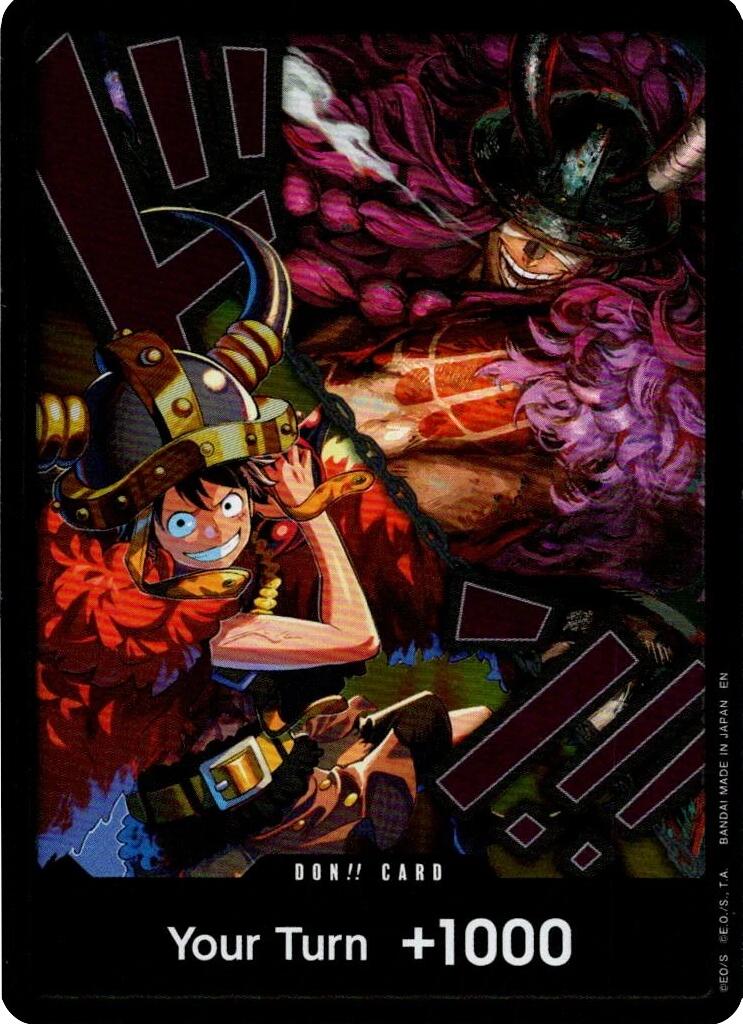 DON!! Card (Alternate Art) (Luffy and Loki) [The World's Strongest Warriors] | Black Swamp Games