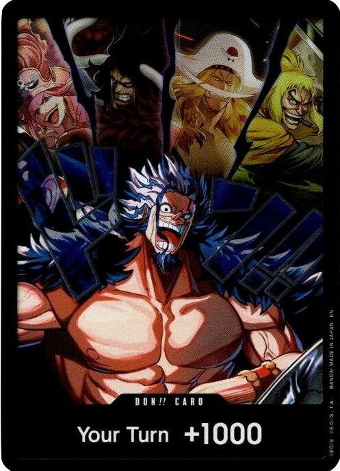 DON!! Card (Alternate Art) (Rocks) [The World's Strongest Warriors] | Black Swamp Games