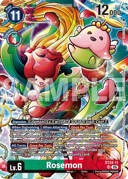 Rosemon [ST24-11] (Timeless Bonds Release Event Participant) [Timeless Bonds Release Event Cards] | Black Swamp Games