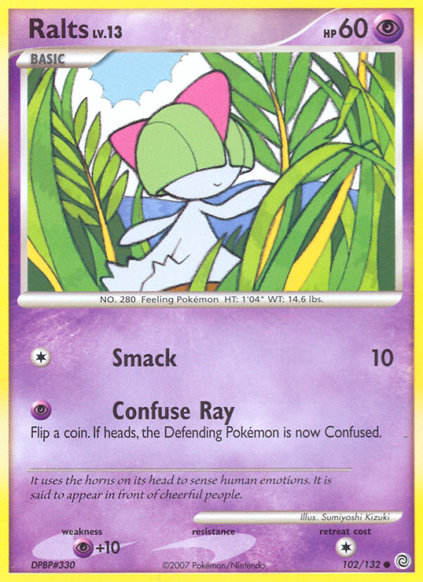 Ralts (102/132) [Diamond & Pearl: Secret Wonders] | Black Swamp Games