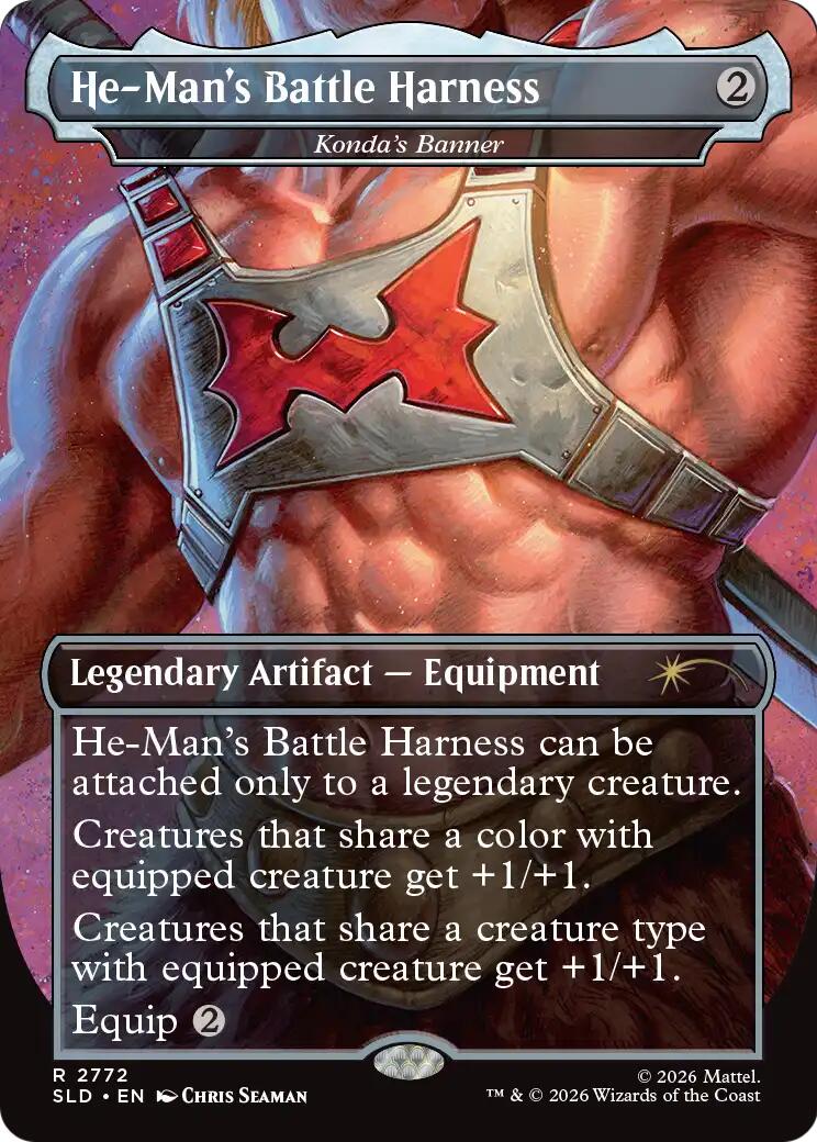He-Man's Battle Harness - Konda's Banner [Secret Lair Drop Series] | Black Swamp Games