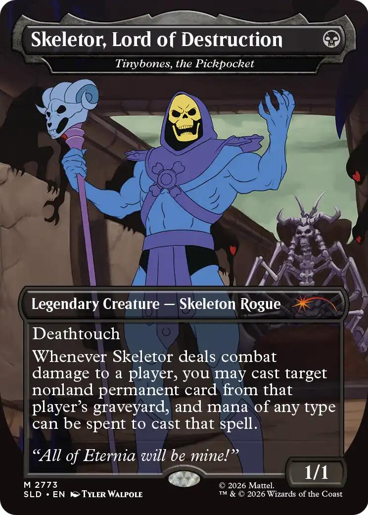 Skeletor, Lord of Destruction - Tinybones, the Pickpocket [Secret Lair Drop Series] | Black Swamp Games