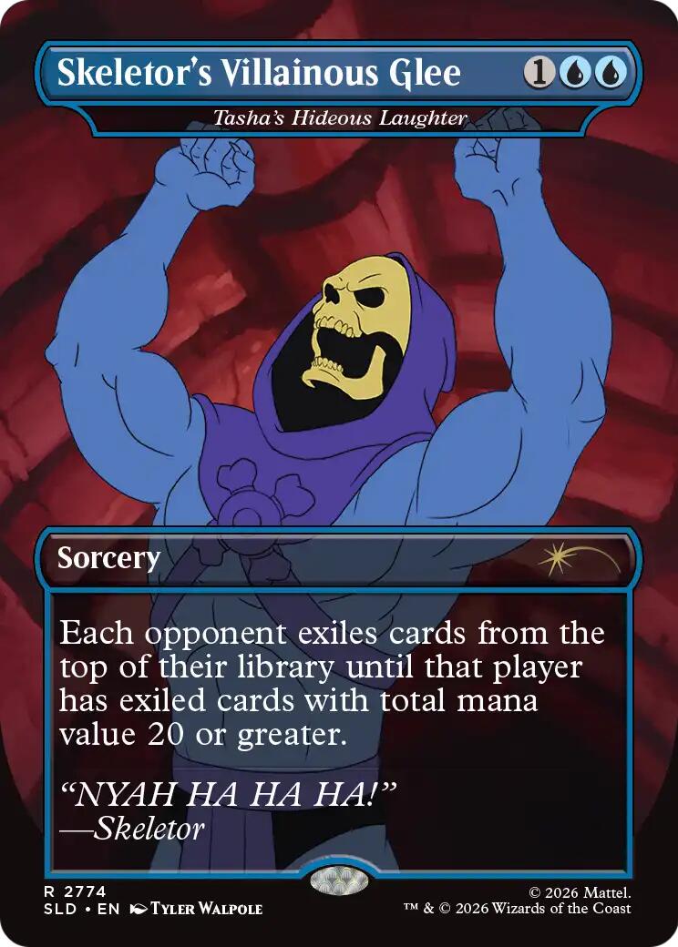 Skeletor's Villainous Glee - Tasha's Hideous Laughter [Secret Lair Drop Series] | Black Swamp Games