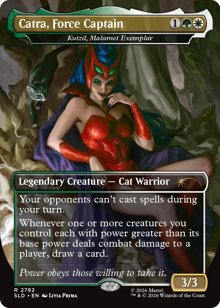 Catra, Force Captain - Kutzil, Malamet Exemplar [Secret Lair Drop Series] | Black Swamp Games