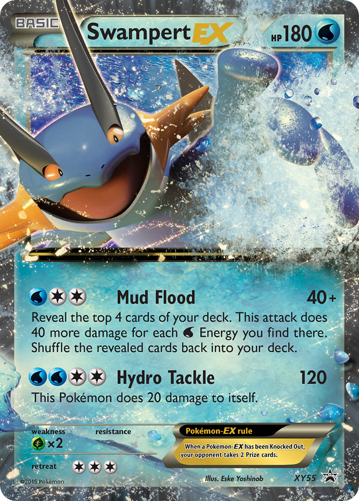 Swampert EX (XY55) [XY: Black Star Promos] | Black Swamp Games