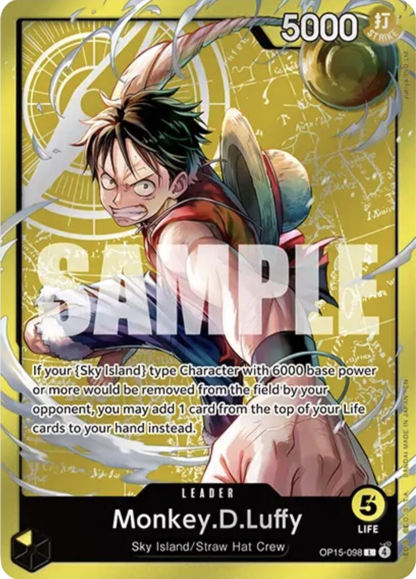 Monkey.D.Luffy (Luffy Deck) [Set Sail Deck Set] | Black Swamp Games