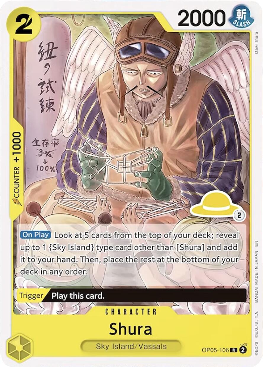 Shura (Luffy Deck) [Set Sail Deck Set] | Black Swamp Games