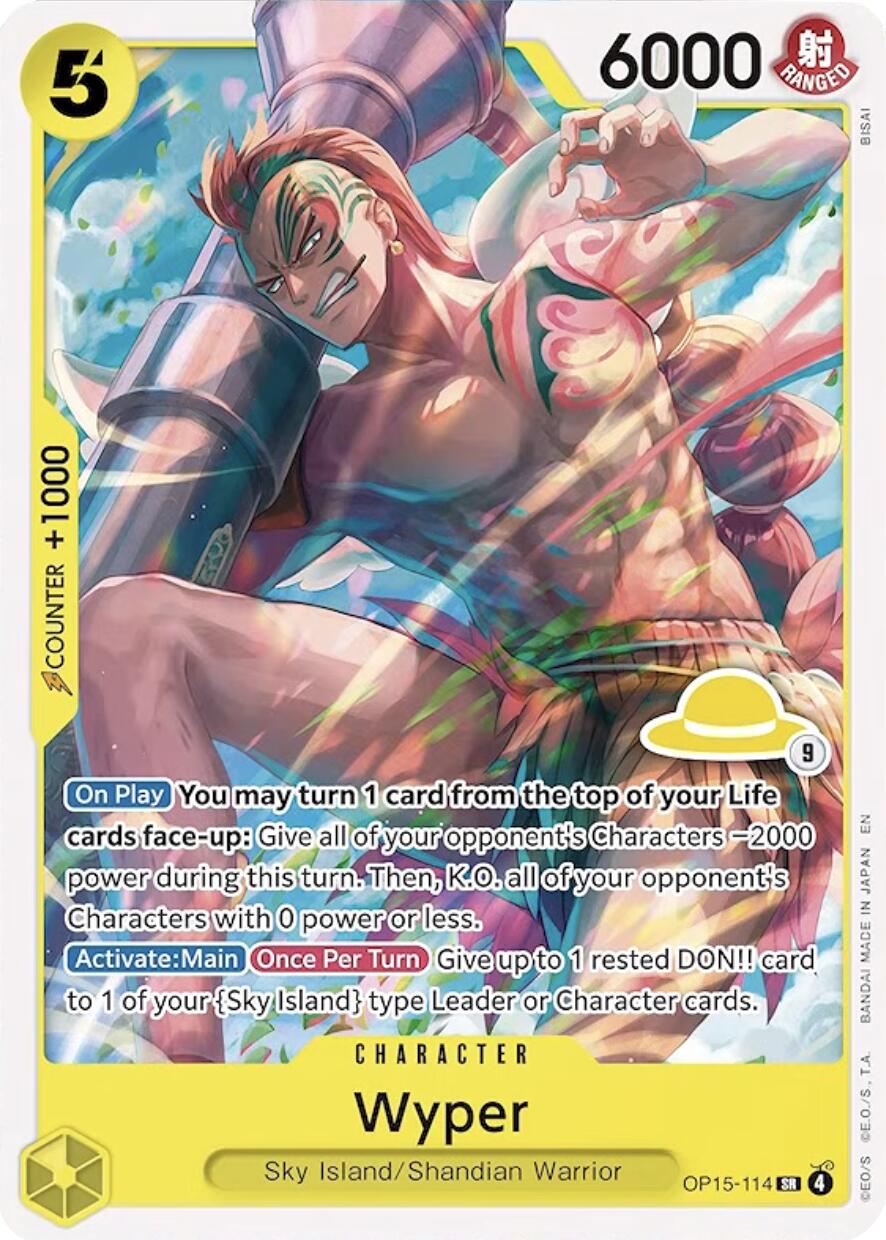 Wyper (Luffy Deck) [Set Sail Deck Set] | Black Swamp Games