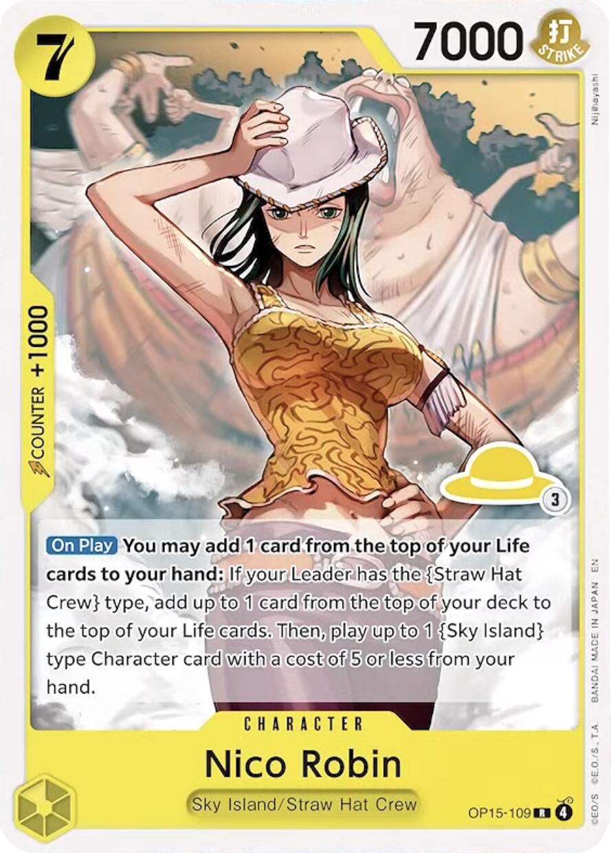 Nico Robin (Luffy Deck) [Set Sail Deck Set] | Black Swamp Games