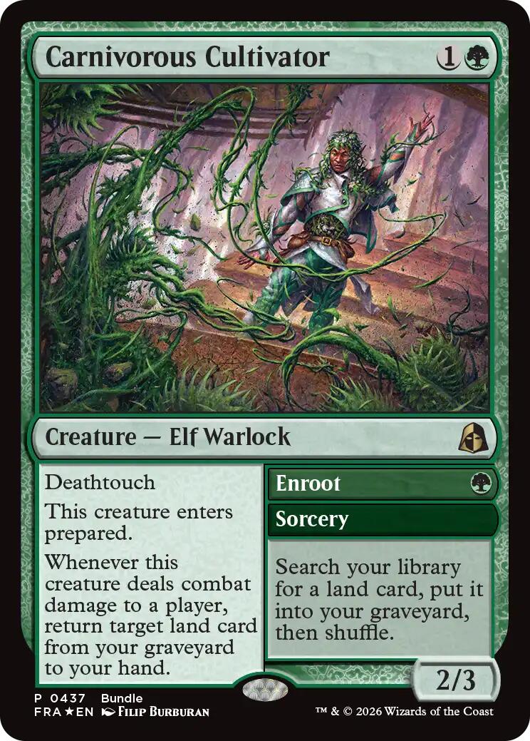 Carnivorous Cultivator (Bundle) [Reality Fracture Promos] | Black Swamp Games