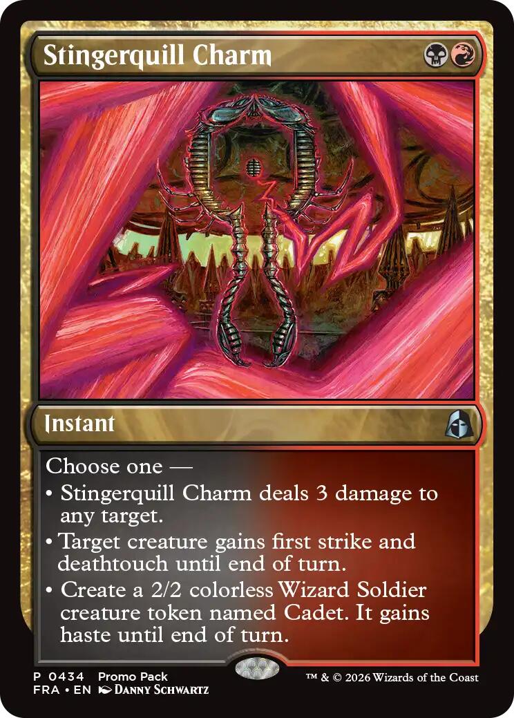Stingerquill Charm [Reality Fracture Promos] | Black Swamp Games