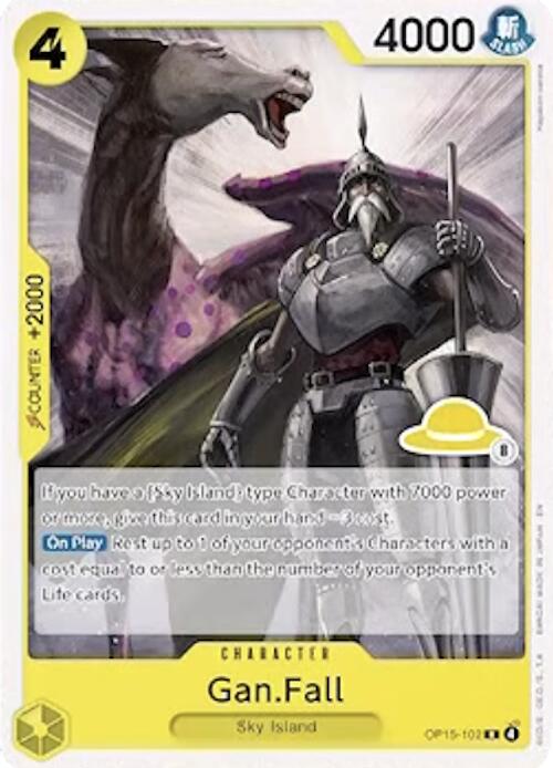 Gan.Fall (Luffy Deck) [Set Sail Deck Set] | Black Swamp Games