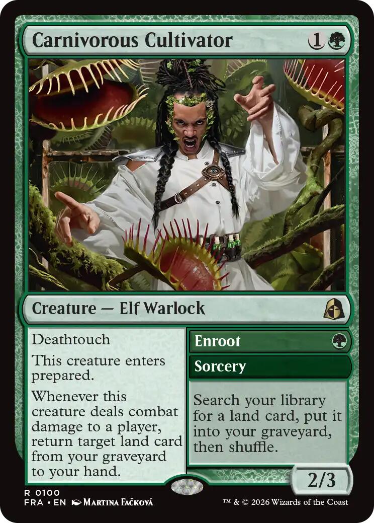 Carnivorous Cultivator [Reality Fracture] | Black Swamp Games