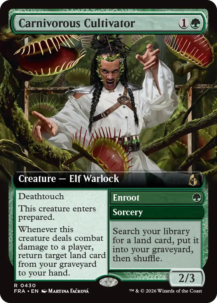 Carnivorous Cultivator (Extended Art) [Reality Fracture] | Black Swamp Games