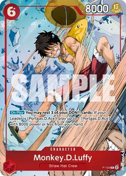 Monkey.D.Luffy (Premium Card Collection -Flame-Flame Fruit Coliseum Edition-) [One Piece Promotion Cards] | Black Swamp Games