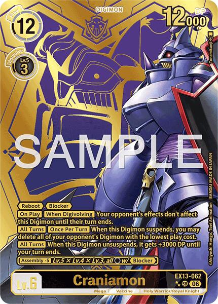 Craniamon [EX13-062] (Rare Pull) [Chivalrous XIII] | Black Swamp Games