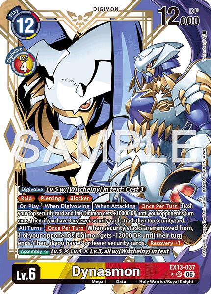 Dynasmon [EX13-037] (Alternate Art) [Chivalrous XIII] | Black Swamp Games