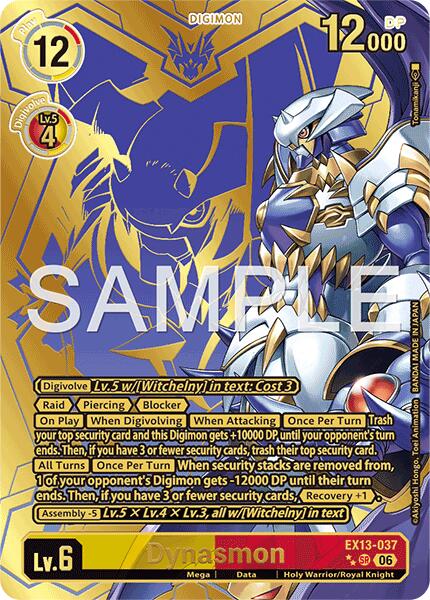 Dynasmon [EX13-037] (Rare Pull) [Chivalrous XIII] | Black Swamp Games