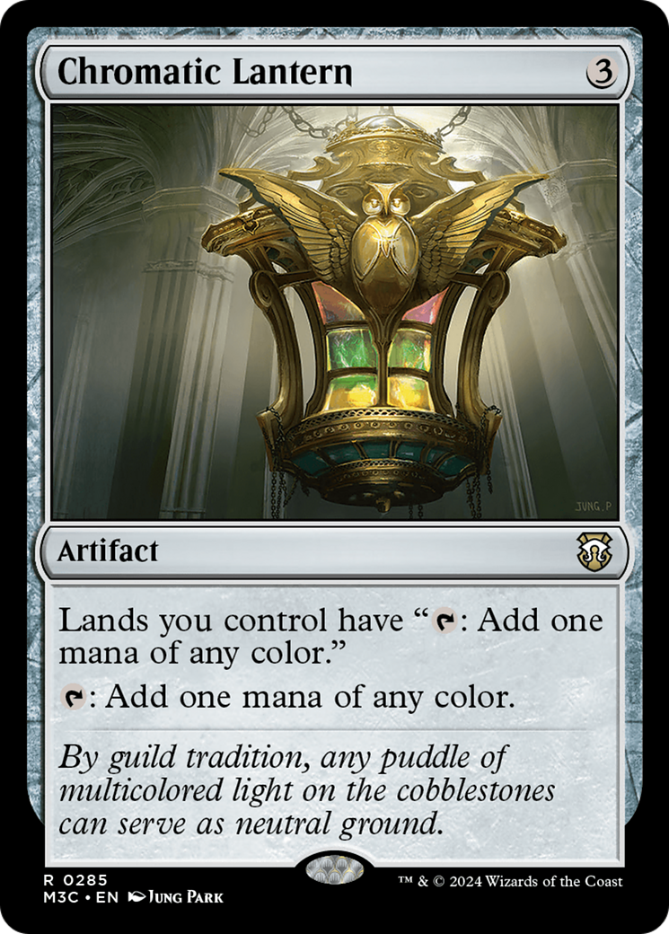 Chromatic Lantern (Ripple Foil) [Modern Horizons 3 Commander] | Black Swamp Games