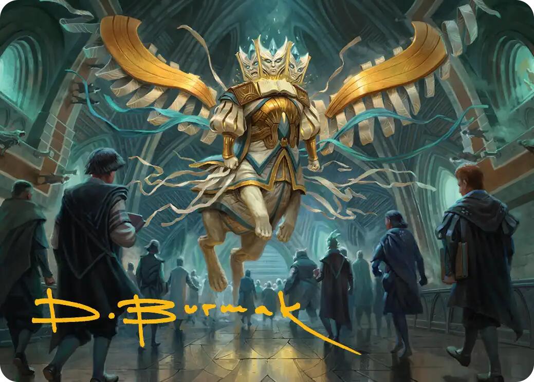 Denzilore Fatehold Art Card (Gold-Stamped Signature) [Reality Fracture Art Series] | Black Swamp Games